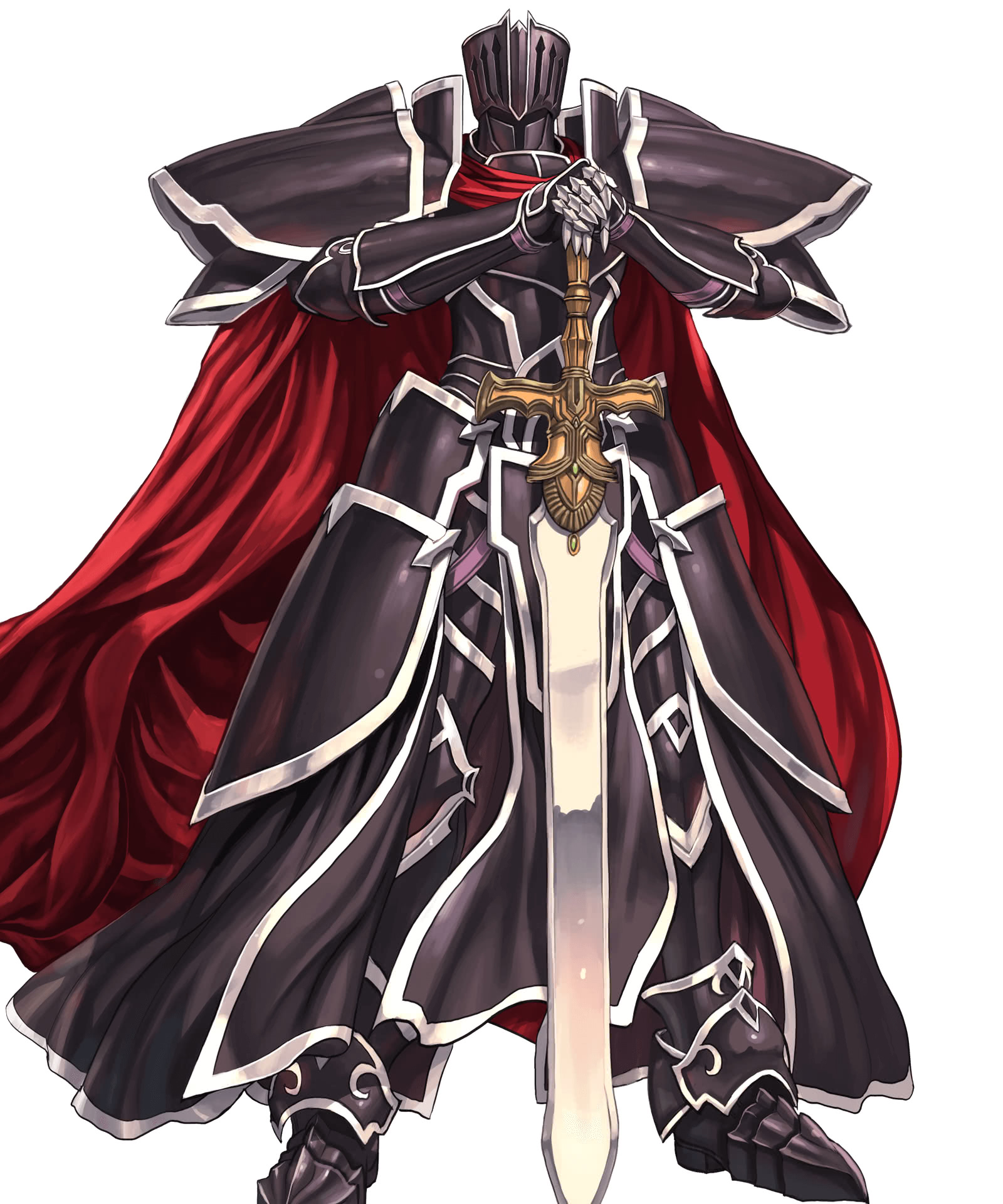 漆黒の騎士 の通常イラスト